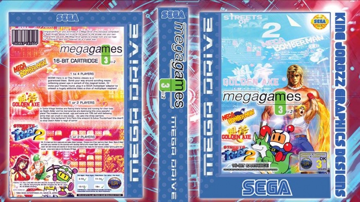 Sega: Mega Games 3 Vol.2 box art cover
