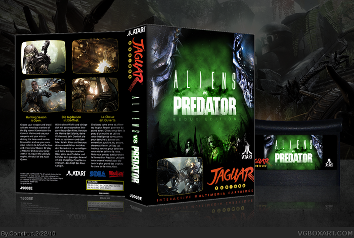 Aliens Vs. Predator box art cover