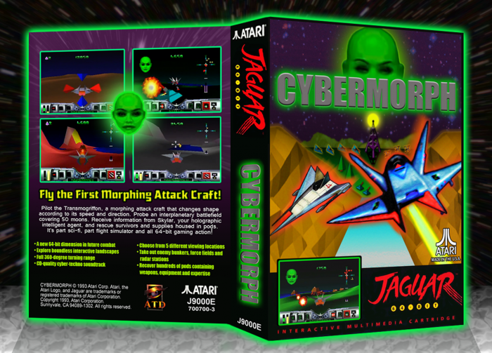 Cybermorph box art cover