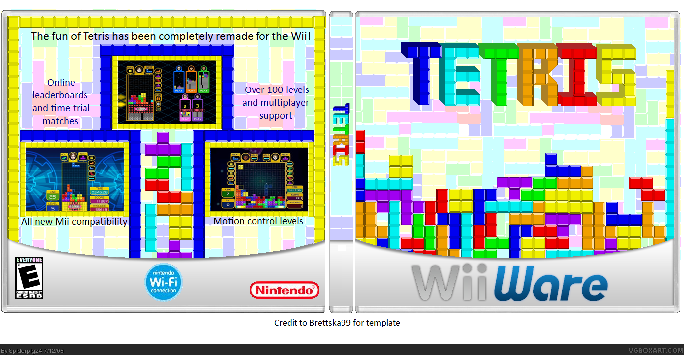 Tetris box cover