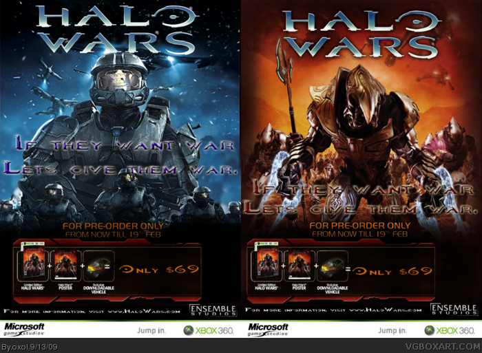 Halo Wars Poster box art cover