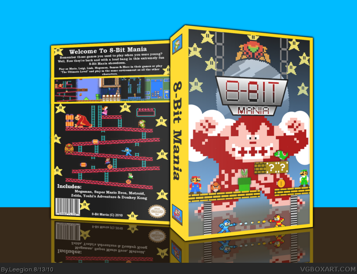 8-Bit Mania box art cover