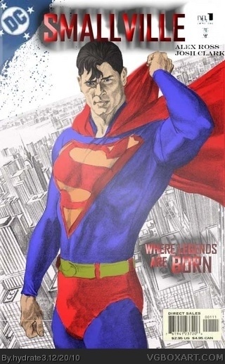 Smallville Comic Books box cover