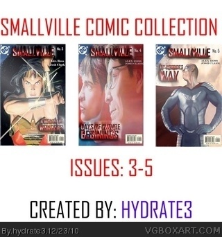 Smallville Comic Books box art cover