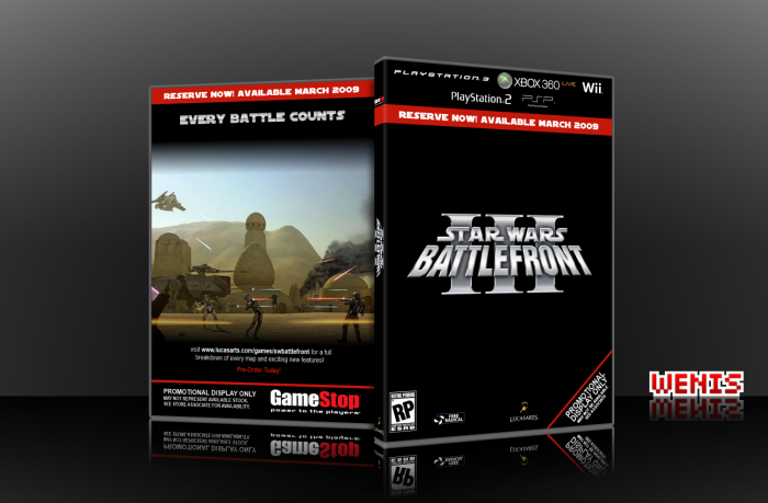 Star Wars Battlefront Iii Misc Box Art Cover By Wenis