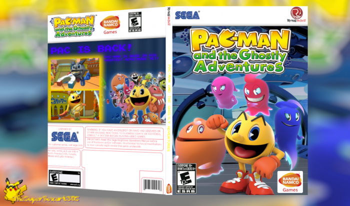 Pac-Man and the Ghostly Adventures box art cover