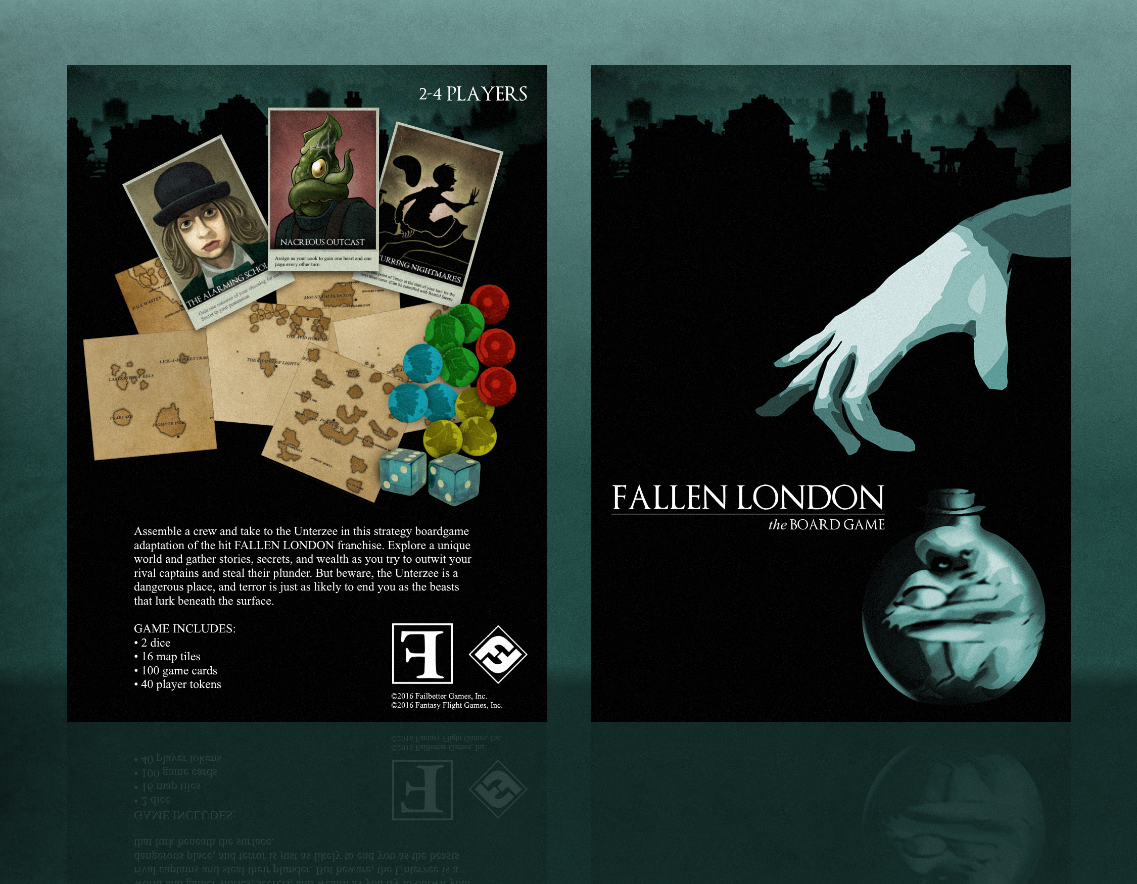 Fallen London: The Board Game box cover