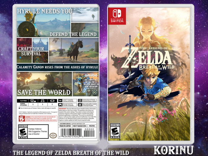 special breath of the wild case
