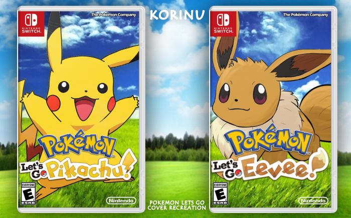 Pokemon Lets Go Misc Box Art Cover By Korinu