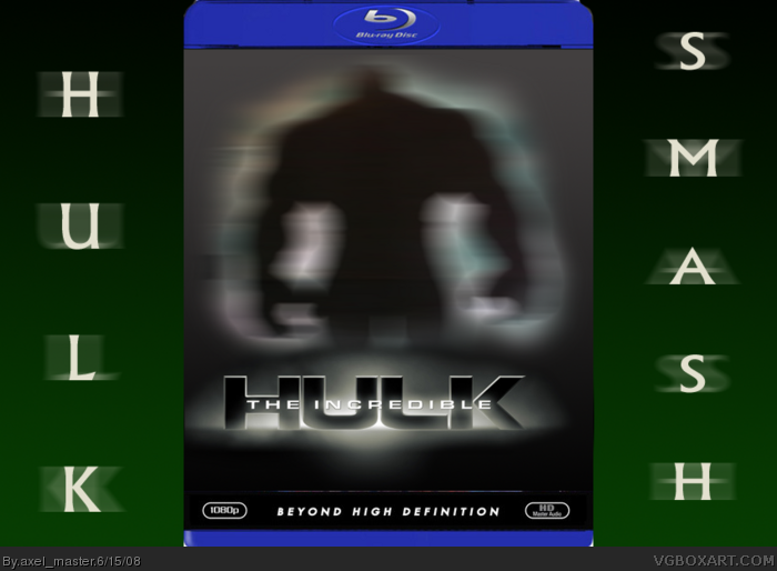 The Incredible Hulk box art cover