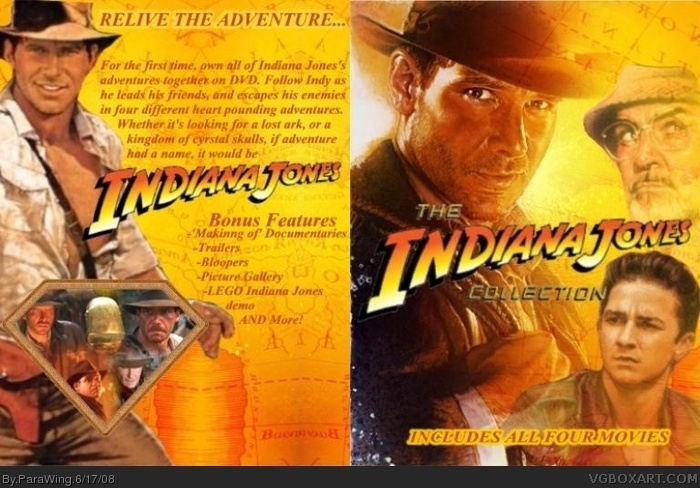 The Indiana Jones Collection box art cover