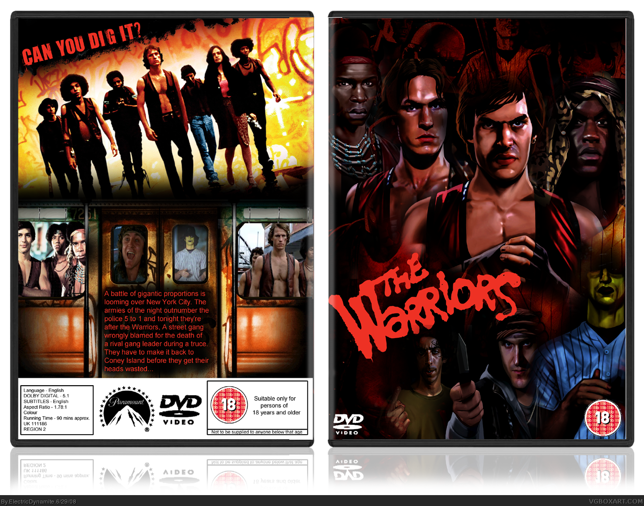 The Warriors box cover