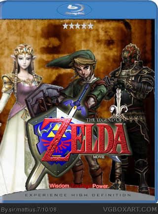 Legend Of Zelda box cover