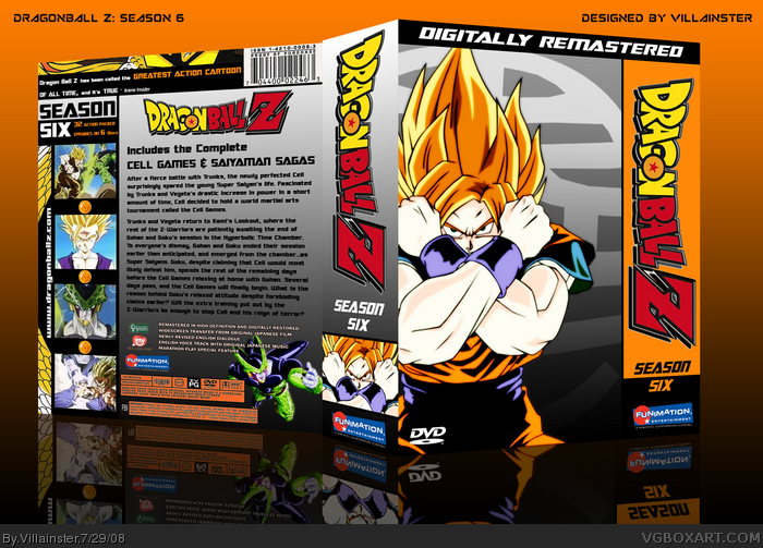 Dragonball Z: Season 6 box art cover