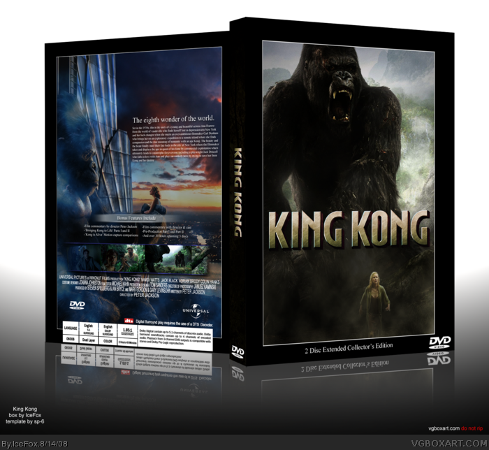 King Kong box art cover