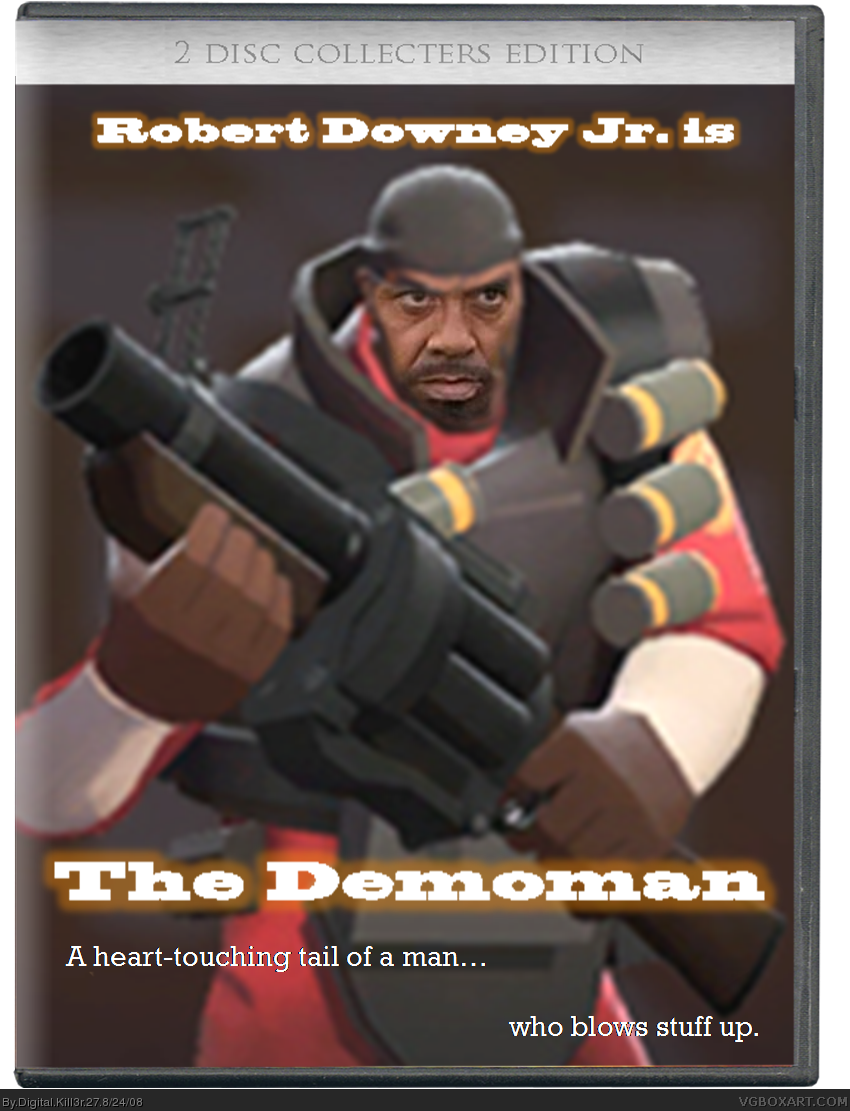 The Demoman: Staring Robert Downey Jr. box cover