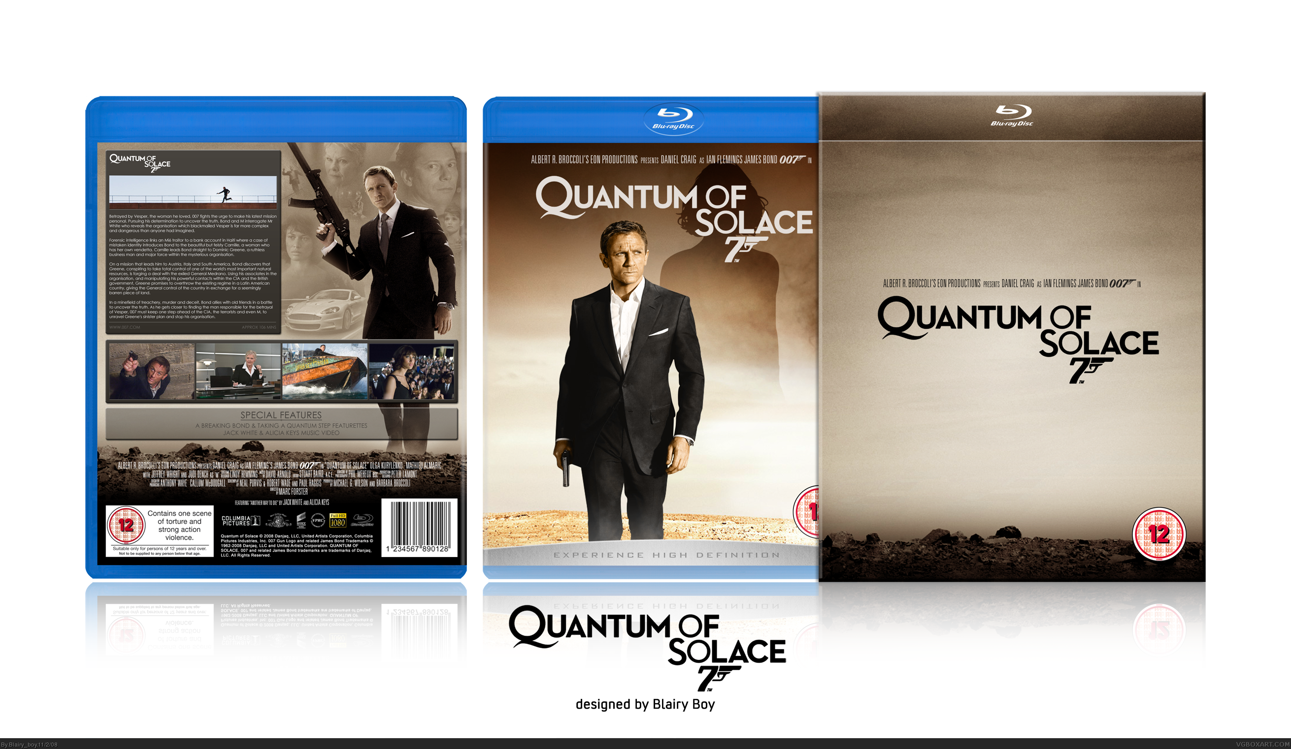 Quantum Of Solace box cover