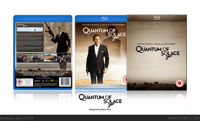 Quantum Of Solace box art cover