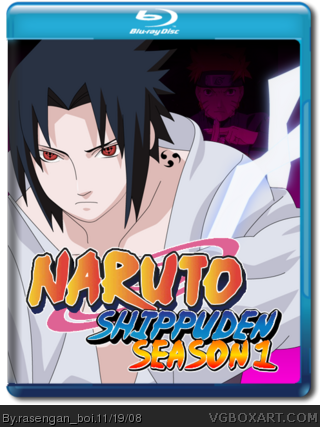 Naruto Shippuden Season 1 box cover