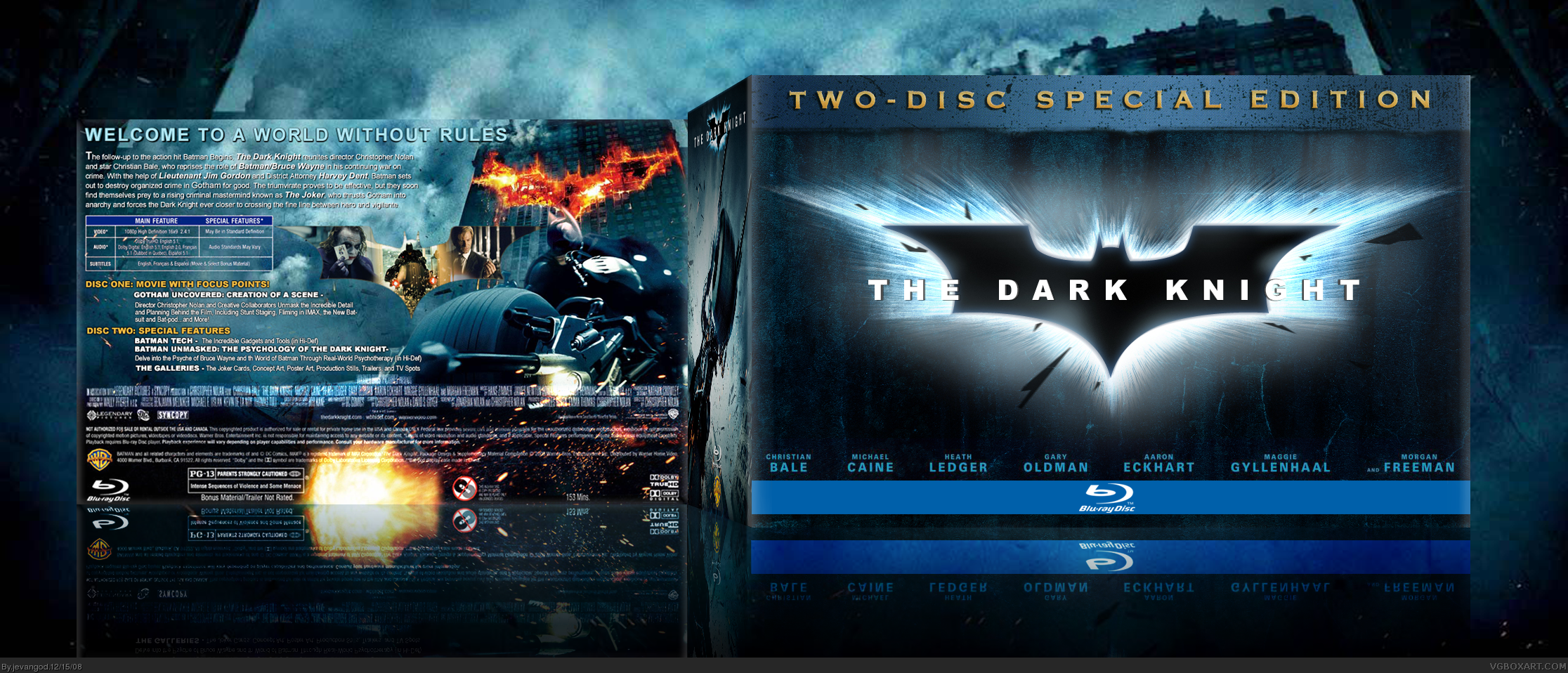 The Dark Knight Limited Edition box cover