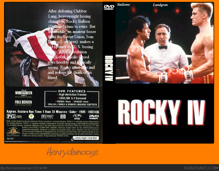 rocky 4 1985 poster