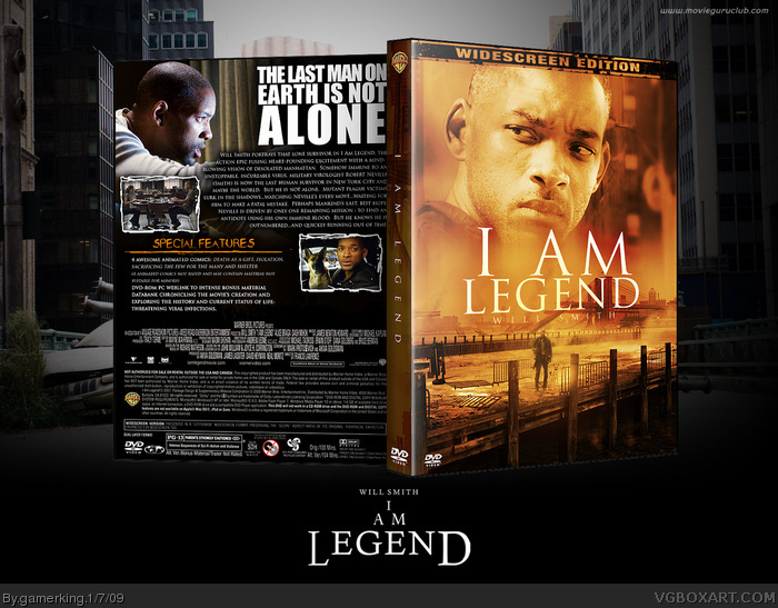 I am Legend box art cover