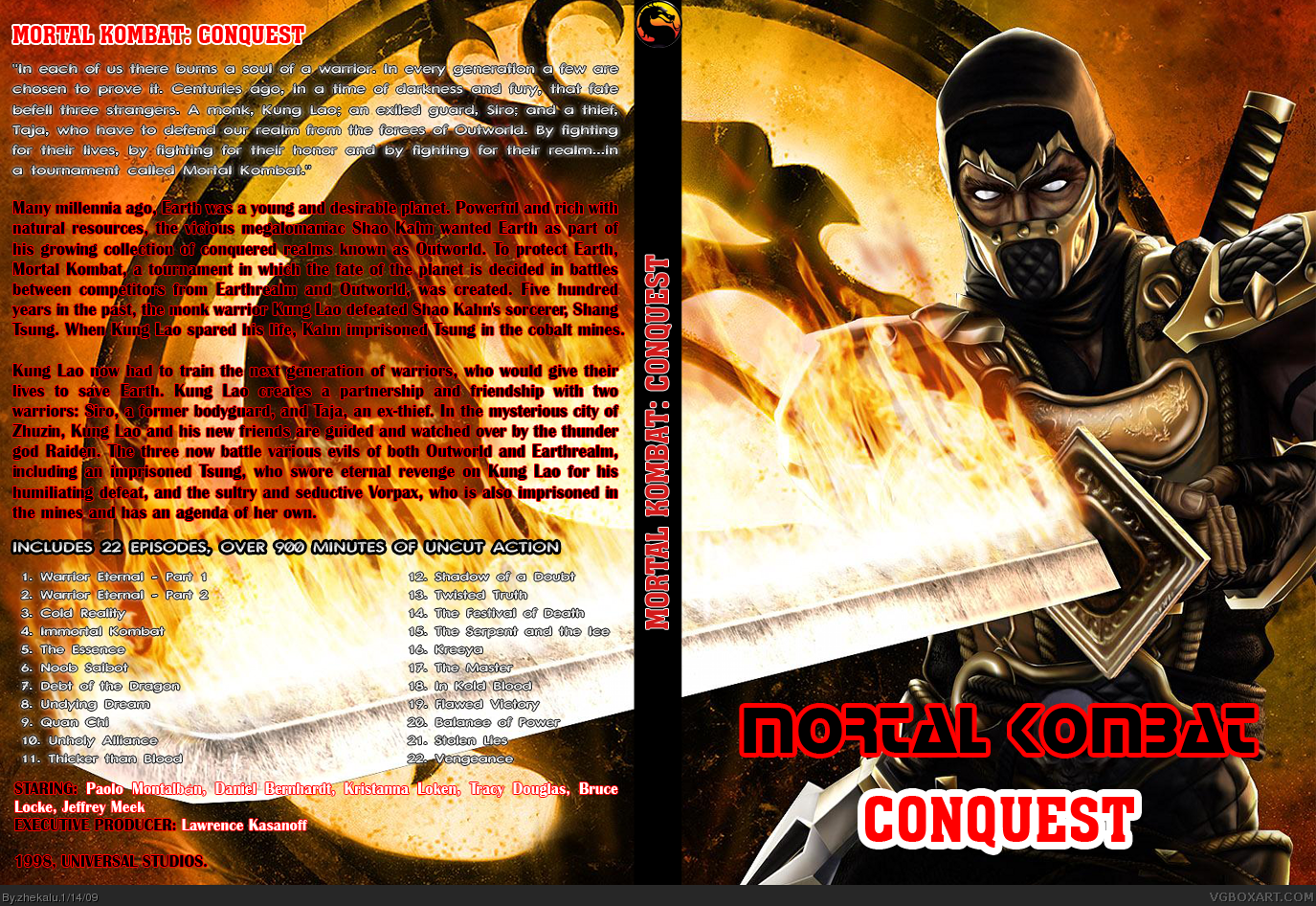 Mortal Kombat: Conquest box cover