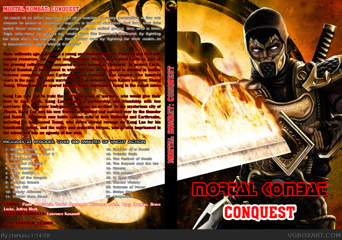 Mortal Kombat: Conquest box art cover