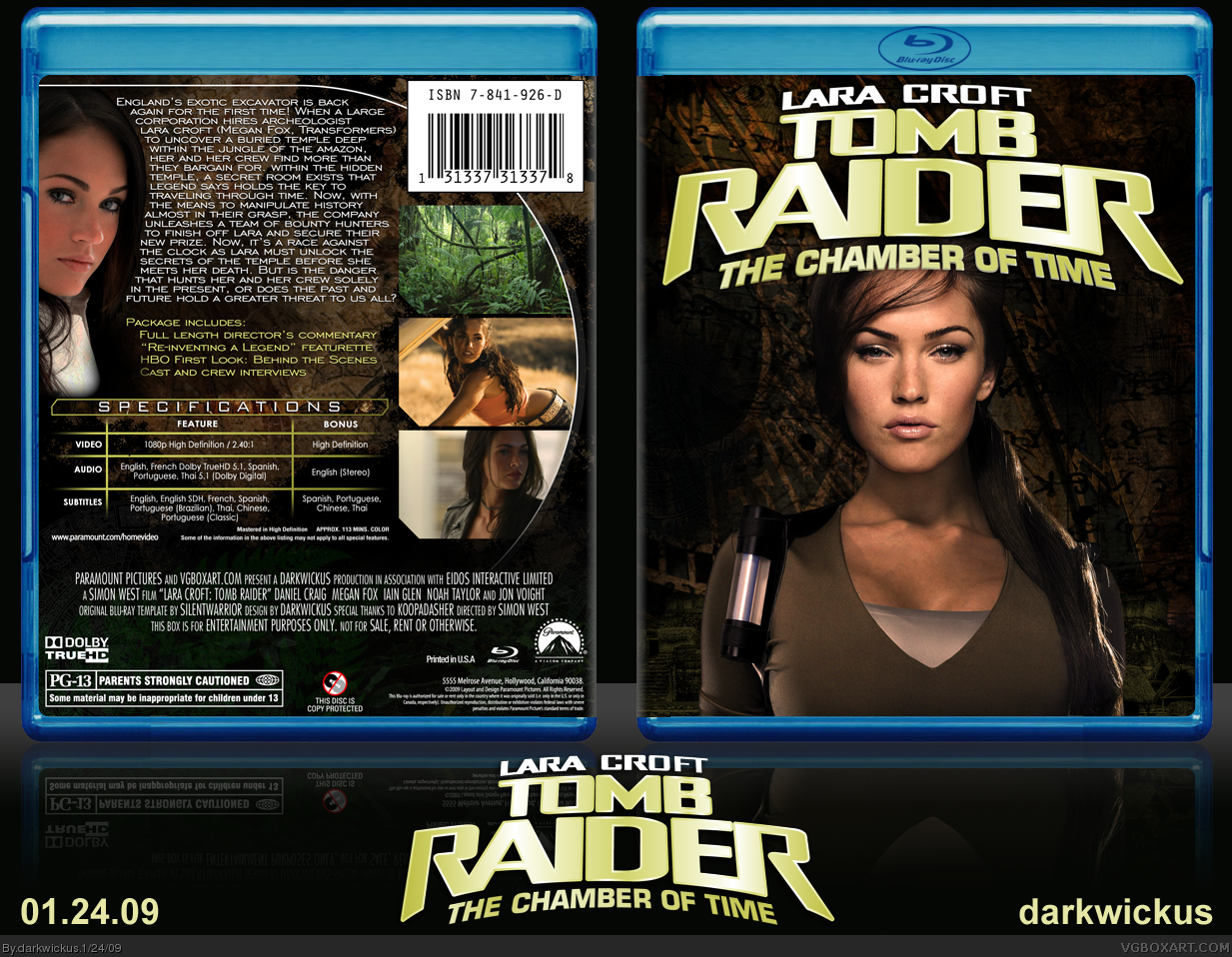 Tomb Raider: The Chamber Of Time box cover