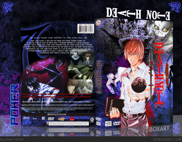 Death Note (Anime) Movies Box Art Cover by ISMAIX