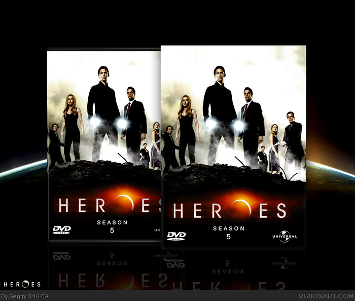 Heroes Season 5 box art cover