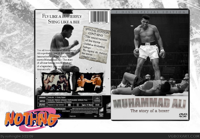 Muhammad Ali: The story of a Boxer box art cover