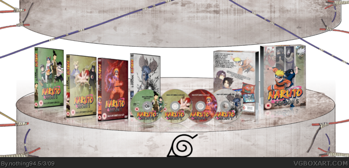 Naruto Season 5 box art cover