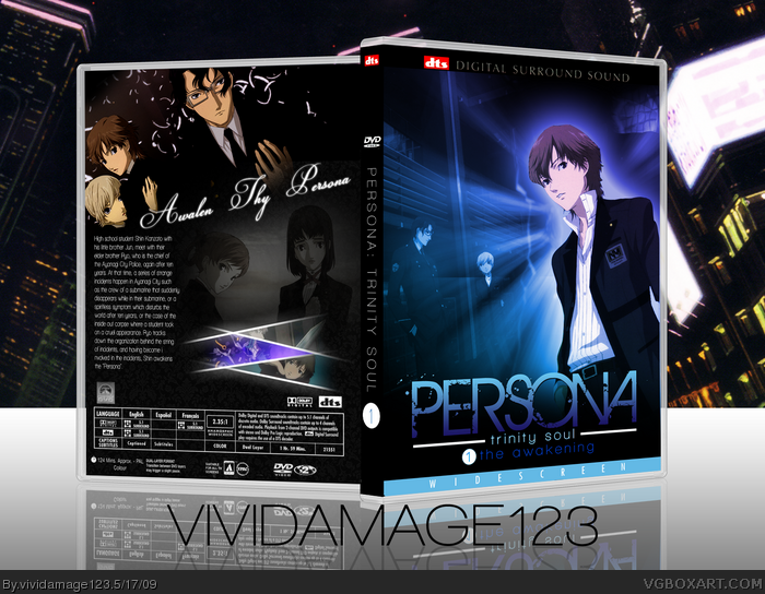 Persona: Trinity Soul Movies Box Art Cover by vividamage123
