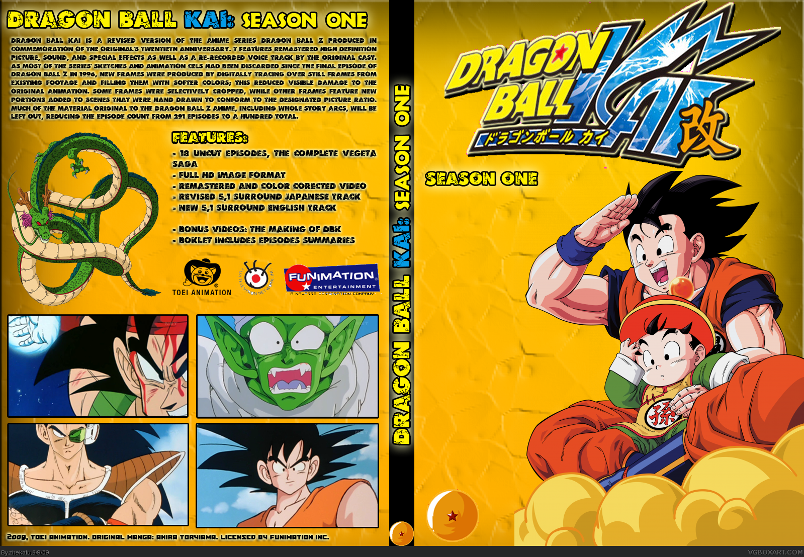 Dragon Ball Kai: Season One box cover