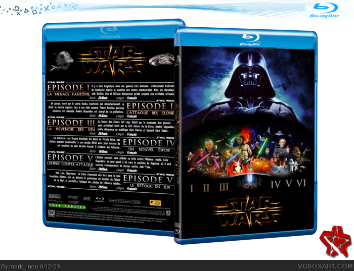Star Wars Saga box art cover