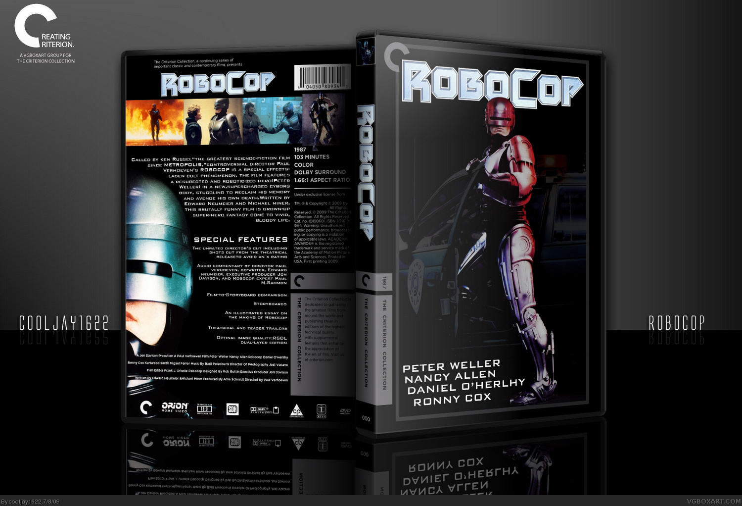 Robocop box cover