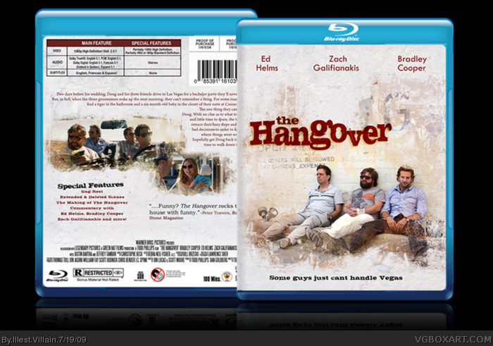 The Hangover box art cover
