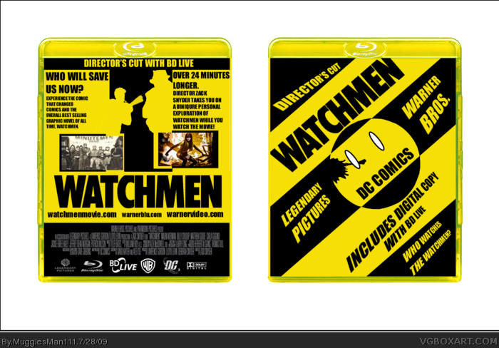 Watchmen: Director's Cut box art cover