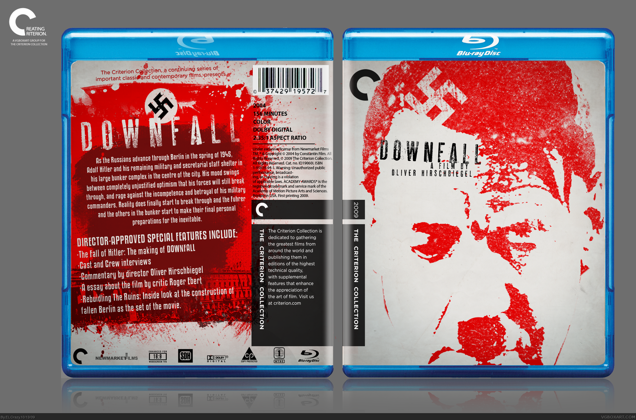 Downfall box cover