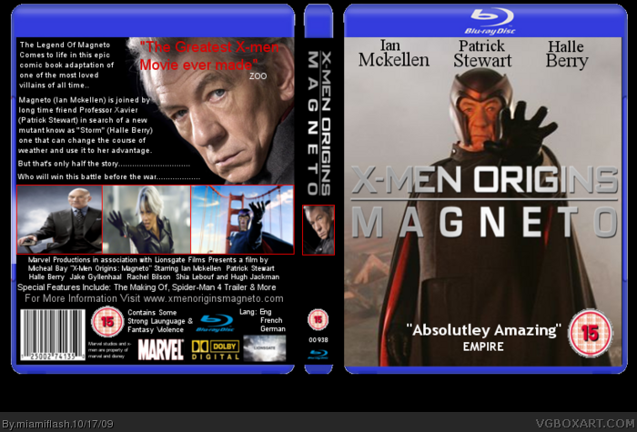 X-Men Origins: Magneto box art cover
