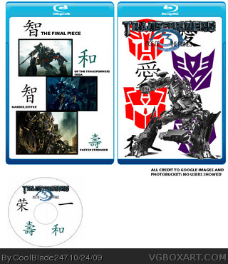 Transformers 3: Rise of The Primes box art cover