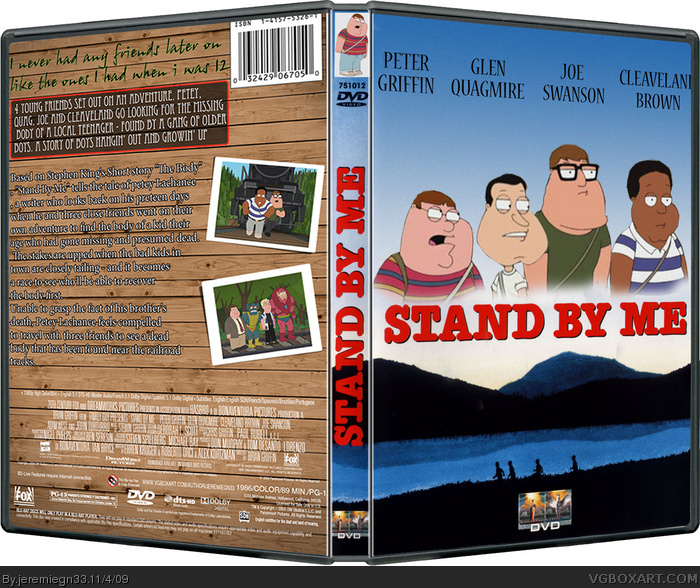 Family Guy Presents Stand By Me Movies Box Art Cover By Jeremiegn33