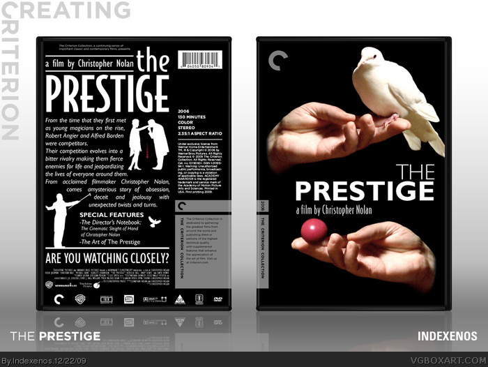 The Prestige box art cover