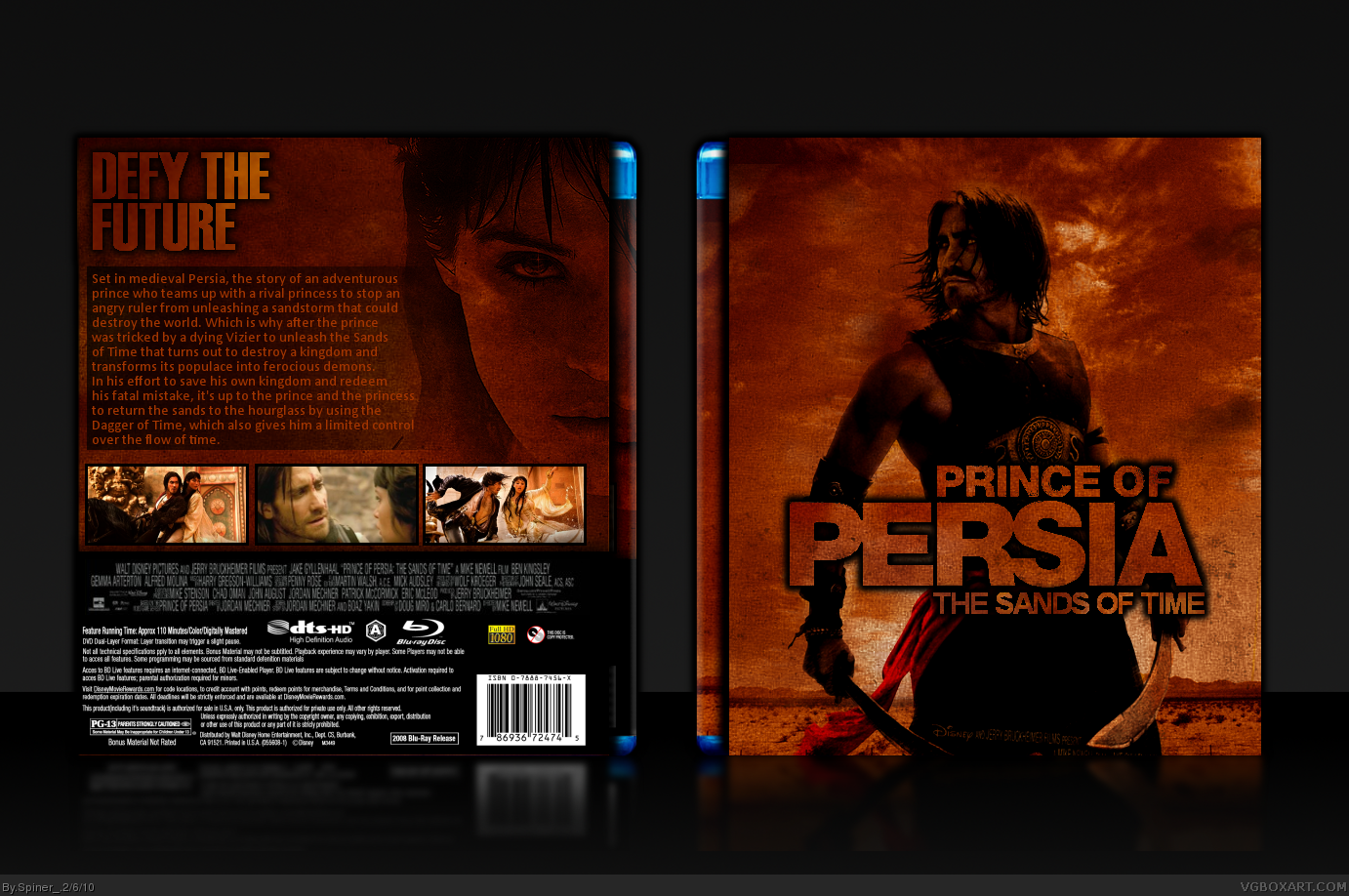 Prince of Persia: The Sands of Time box cover