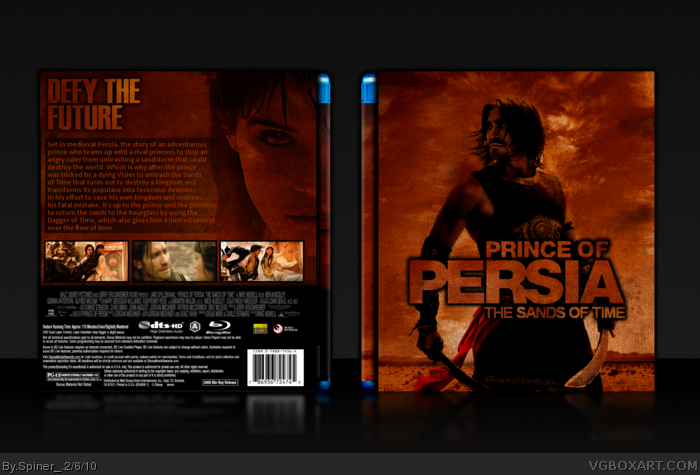 Prince of Persia: The Sands of Time box art cover
