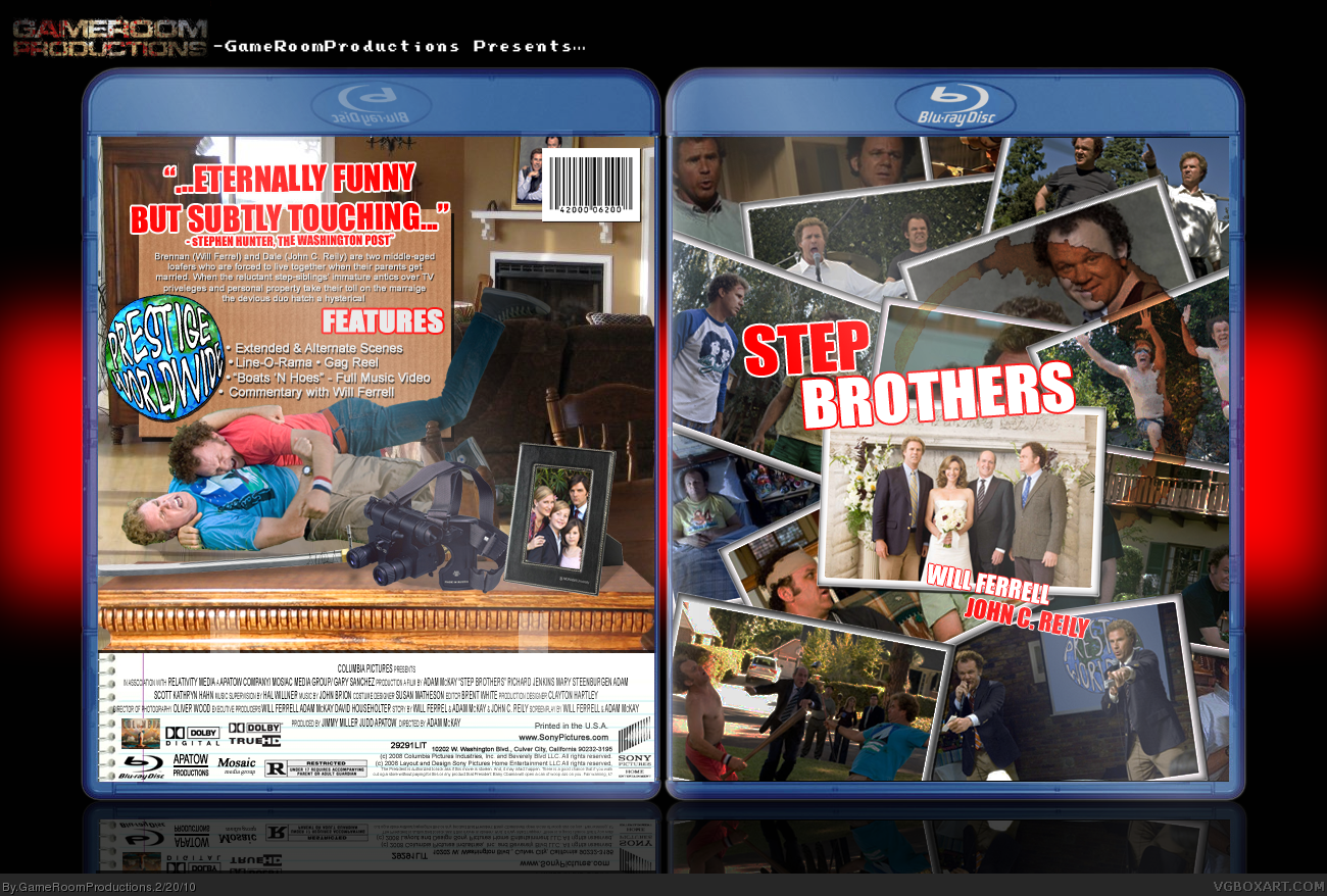 Step Brothers box cover
