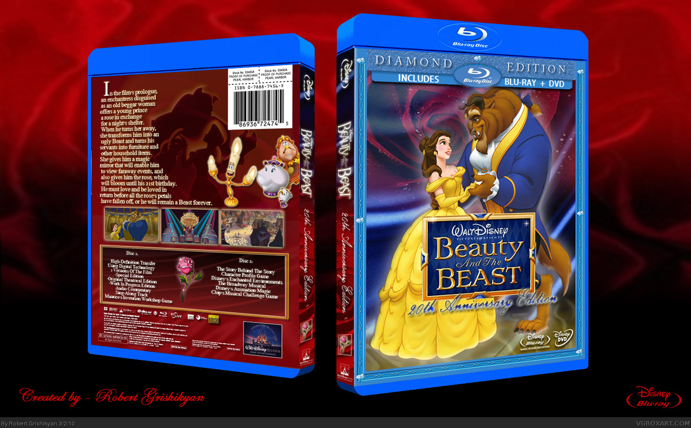 Beauty and the Beast: 20th Anniversary Edition box cover