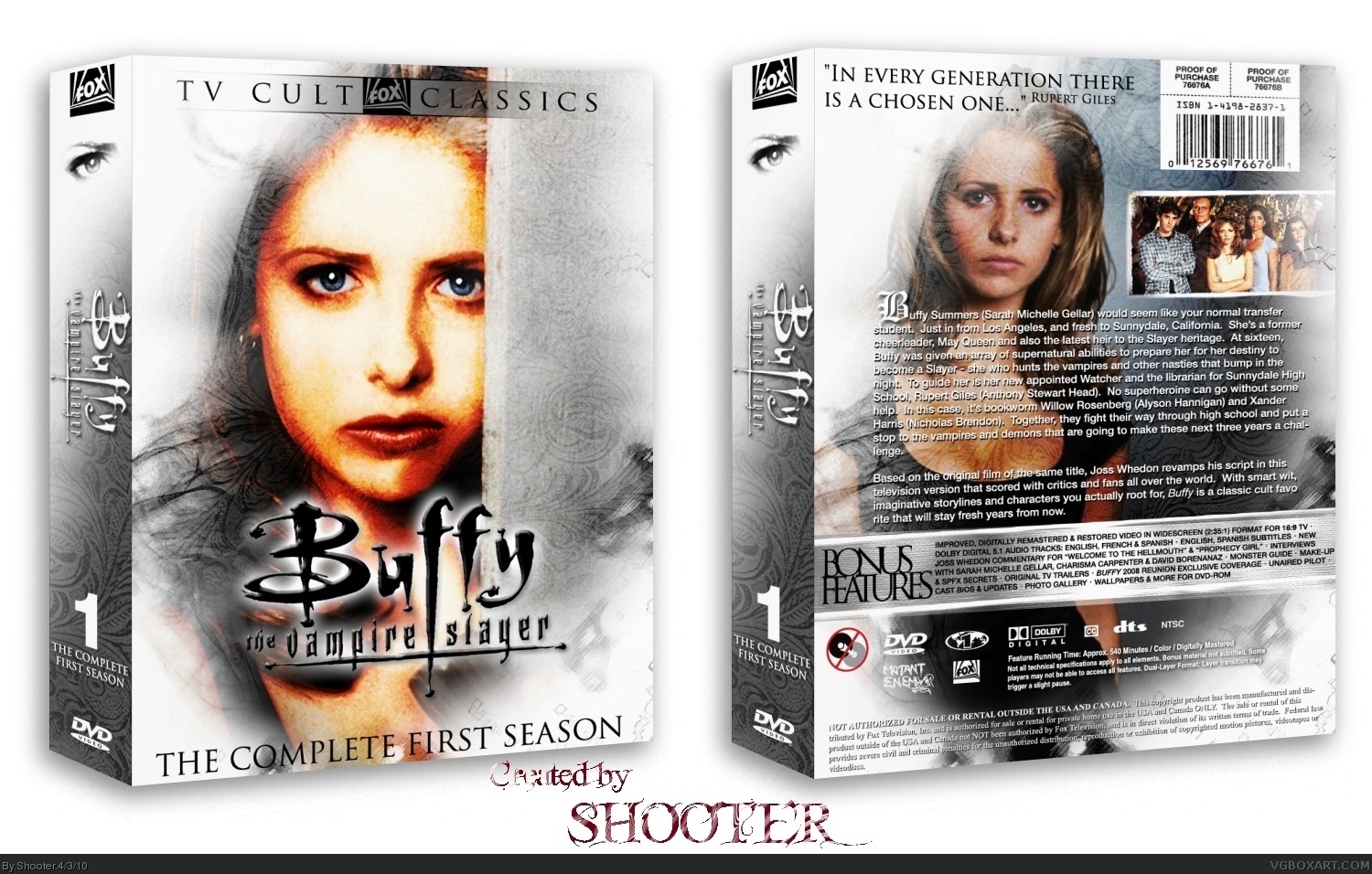Buffy the Vampire Slayer: Season 1 box cover