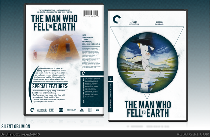 The Man Who Fell To Earth box art cover